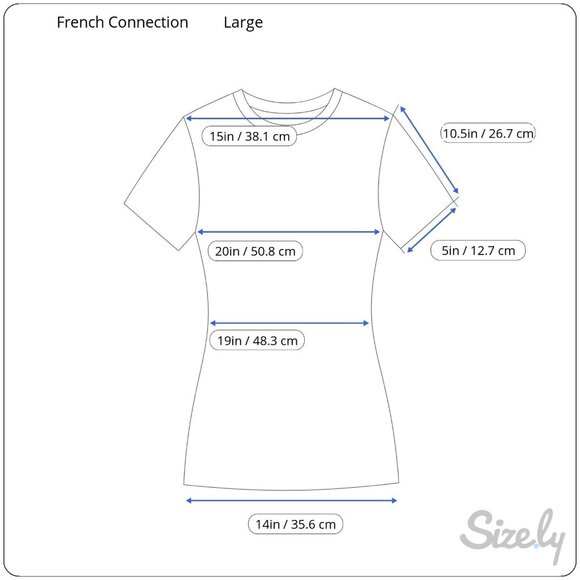 NWT French Connection Green CosySoft Short Sleeve Pullover Sweater Women's L - Picture 11 of 11